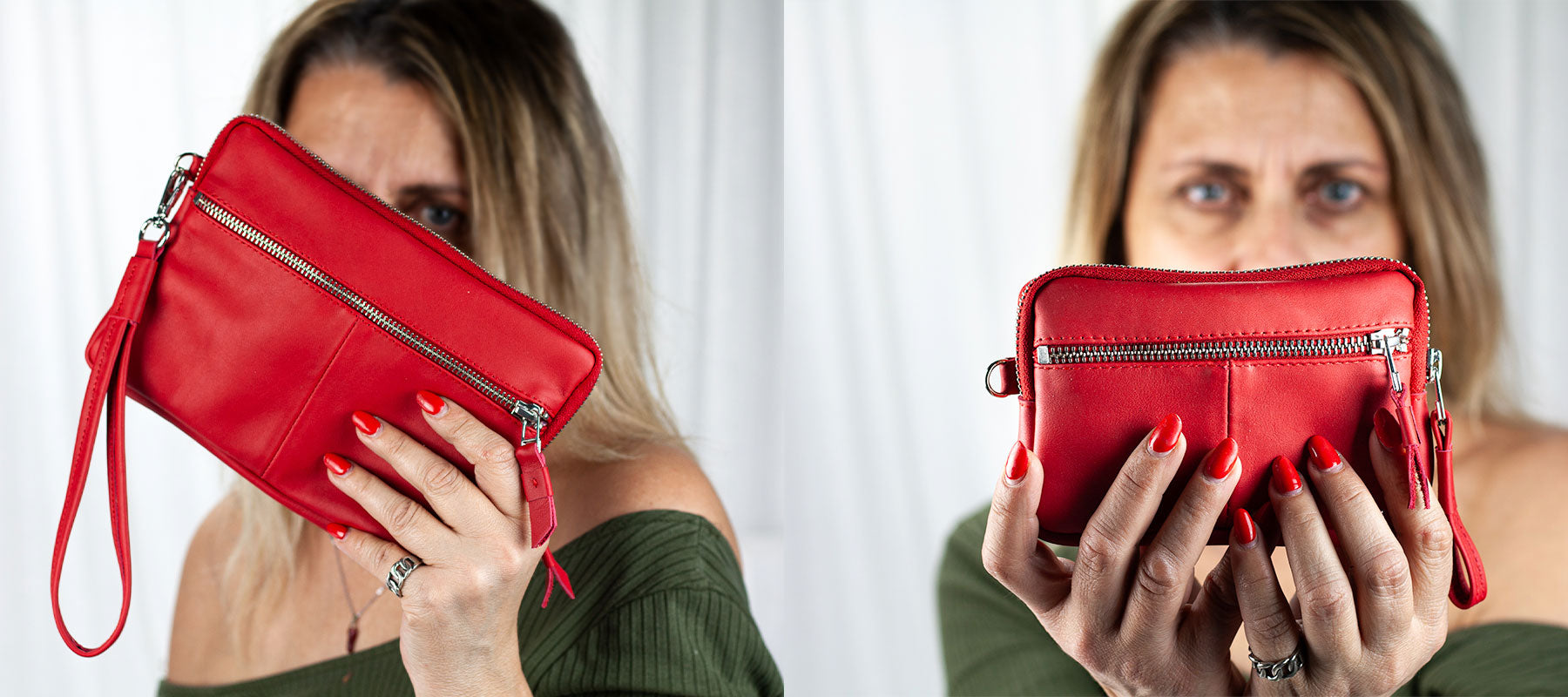The Antheia zipper wallet | milloobags