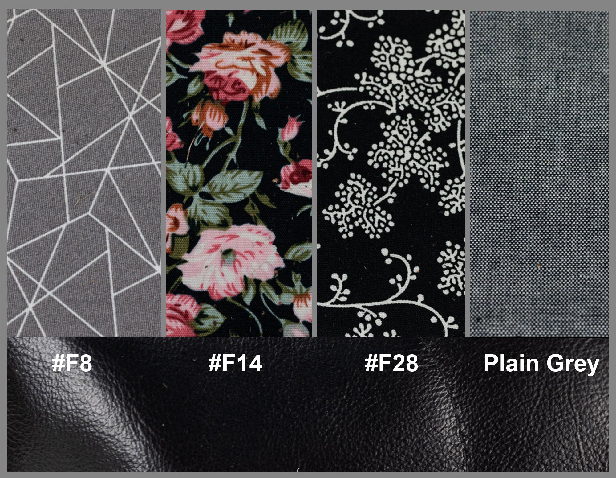 interior lining swatches