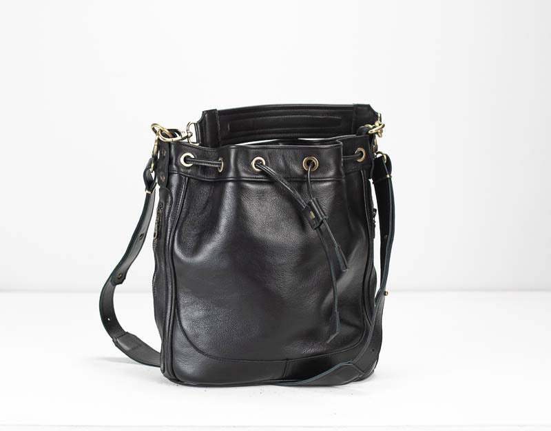 Danae bag - Black leather - milloobags