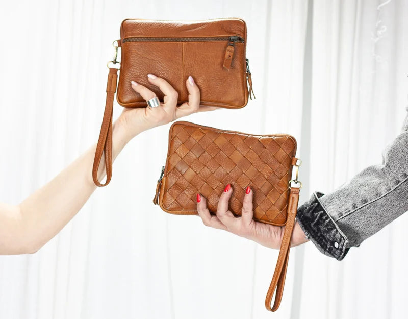 Antheia Wallet - Brown Leather
