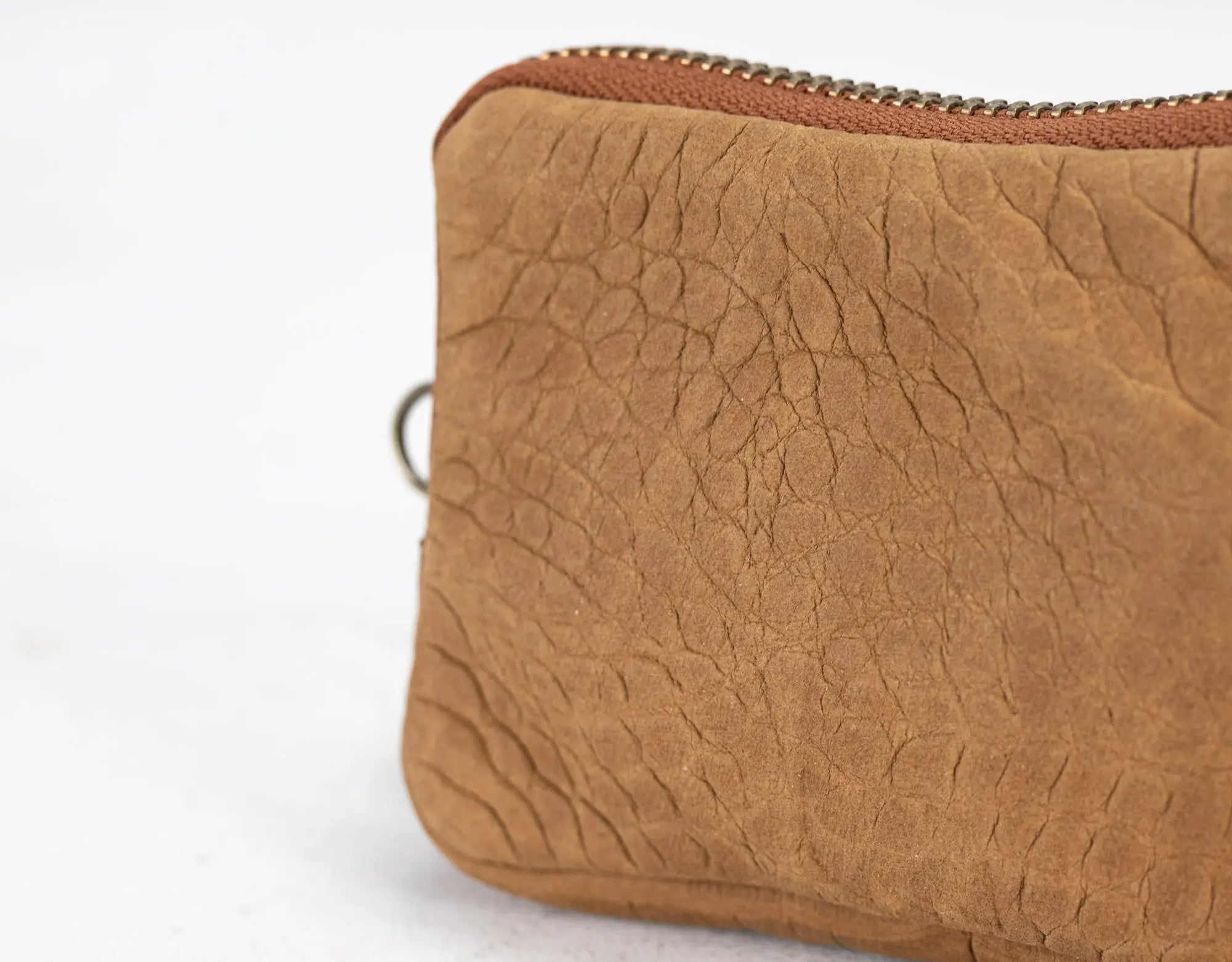 Myrto Leather Wallet - Elephant Print