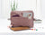 Ydra organizer - Rosy brown leather - milloobags