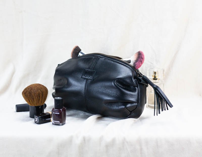 Ariadne case - Black leather - milloobags