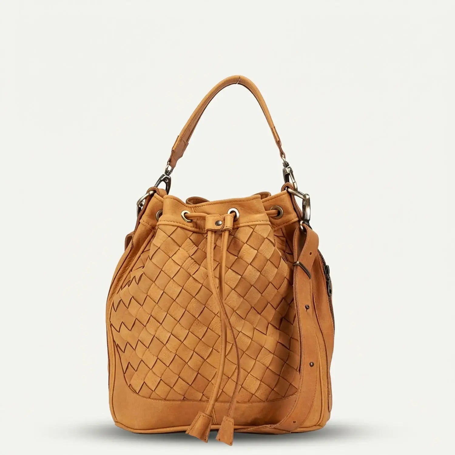 The Danae bucket bag by Milloo, made in Greece