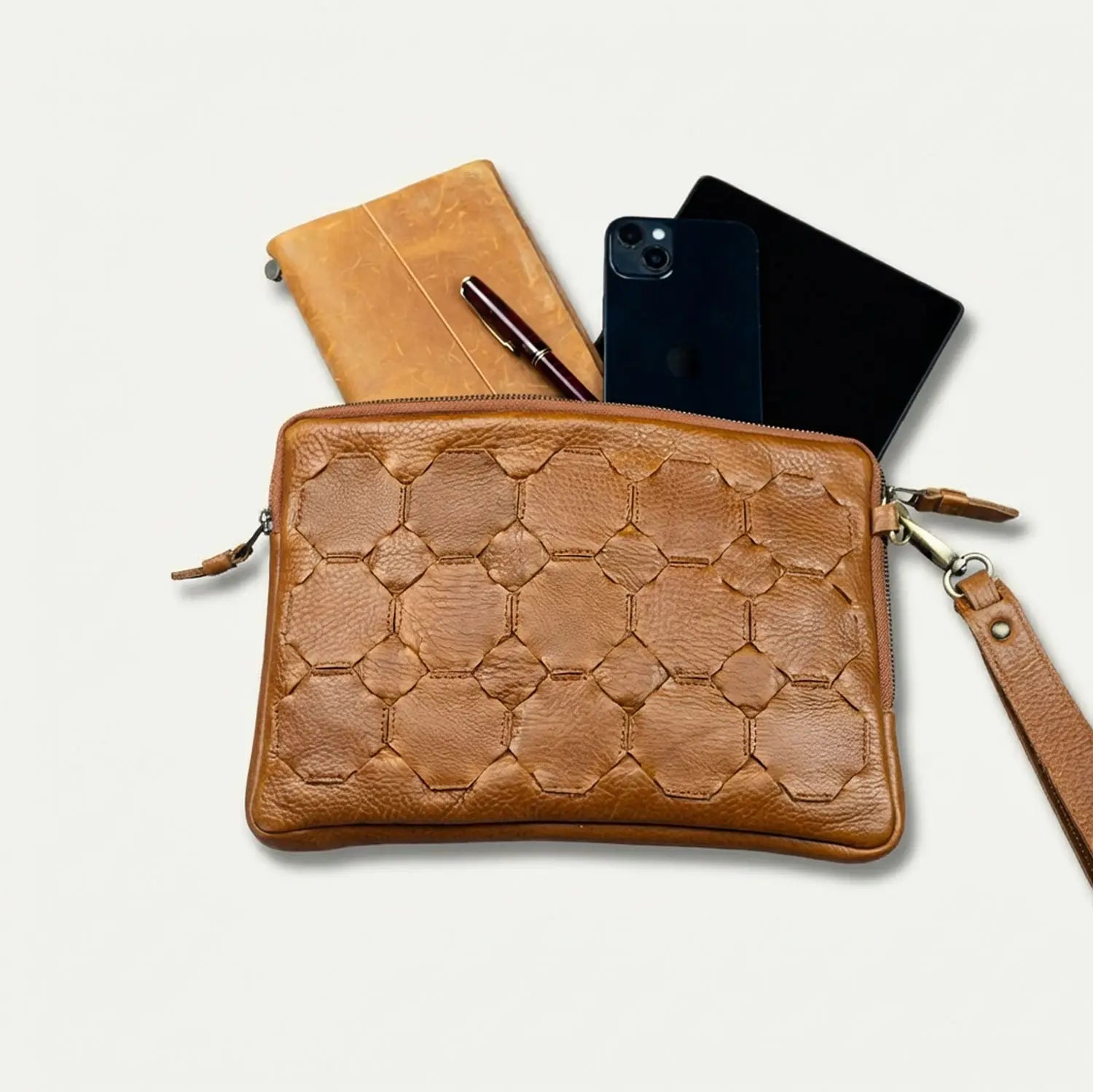The Athena tablet case by Milloo, made in Greece
