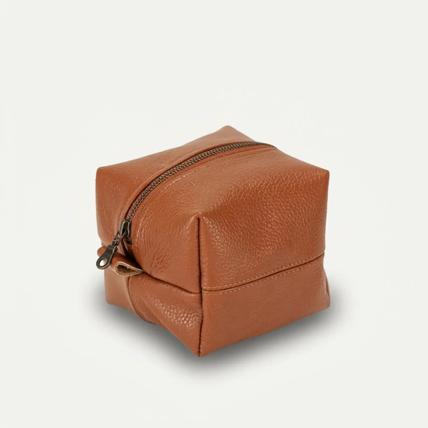 The Cube leather case by Milloo, made in Greece