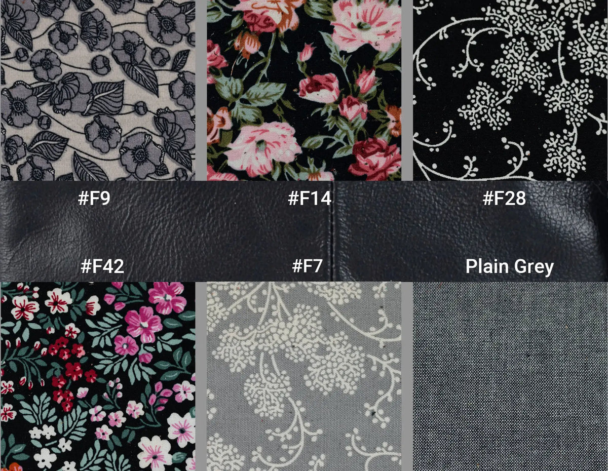 Minos backpack - Black hand woven leather and suede