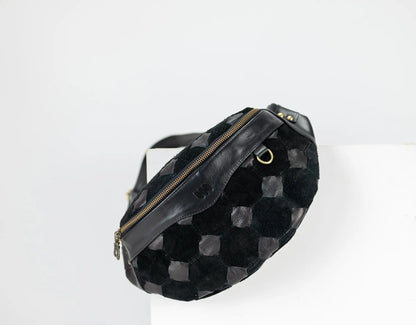 Haris fanny pack in Helon Handwoven leather
