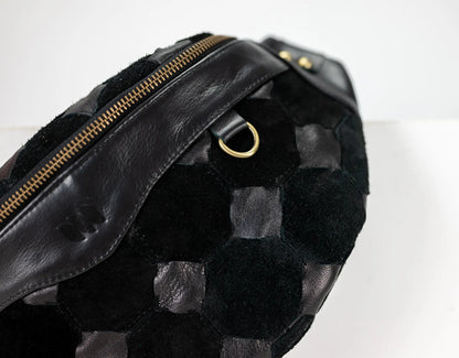 Haris fanny pack in Helon Handwoven leather