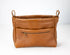 brown leather bag insert