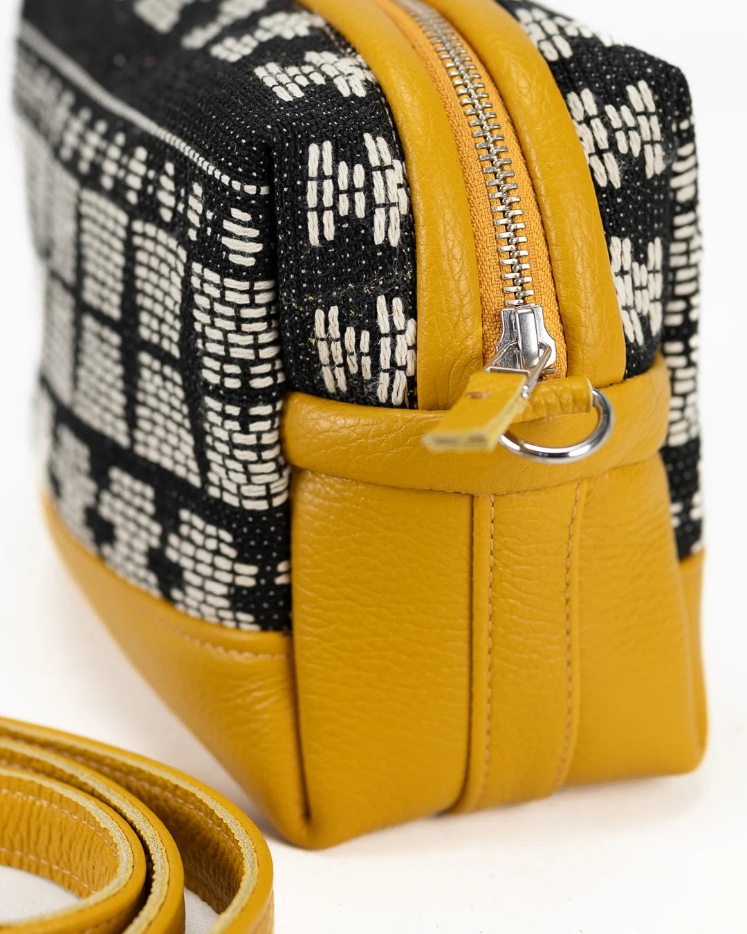 Calliope bag - Leather and Cotton
