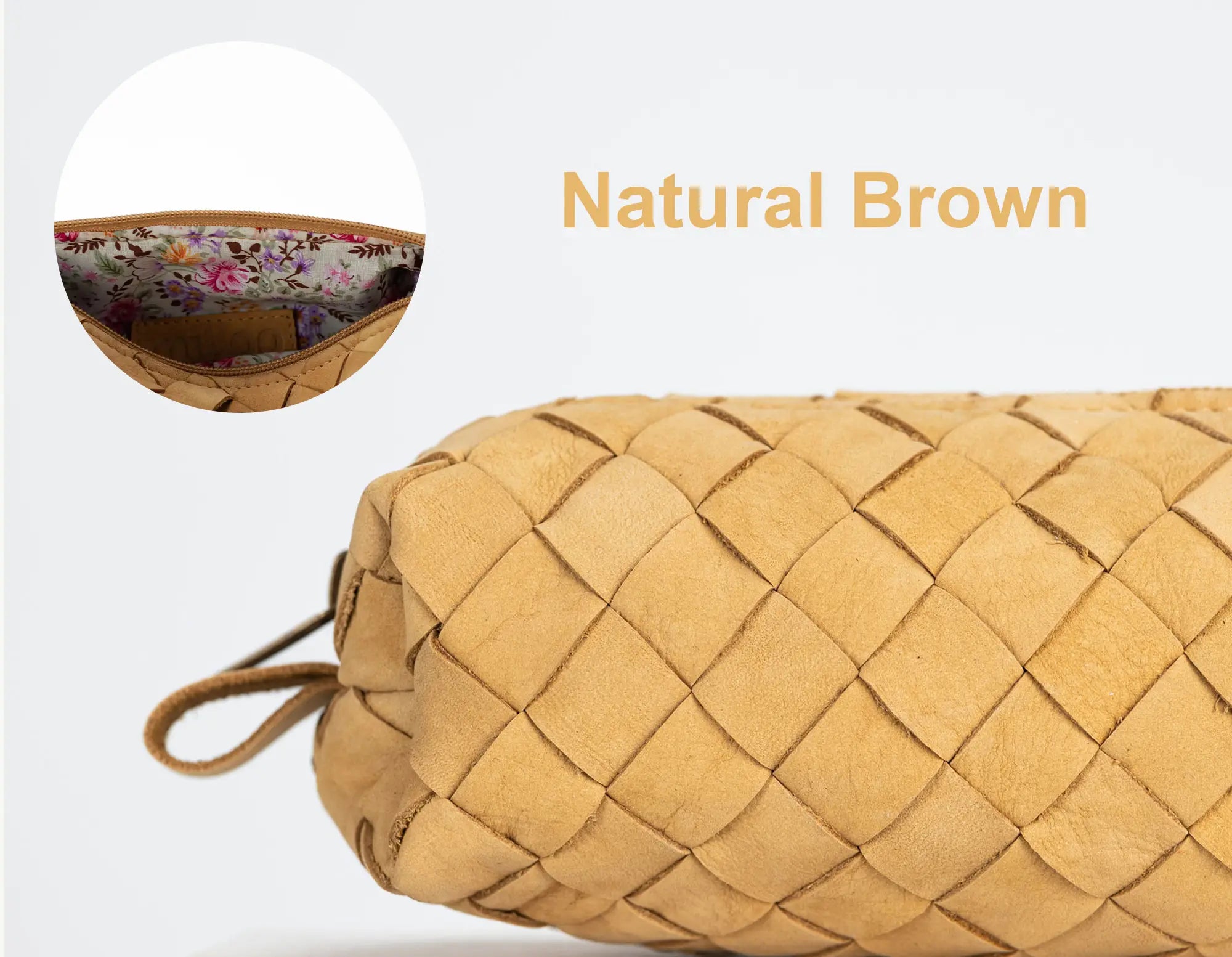 REC Case - Handwoven Sheepskin Leather