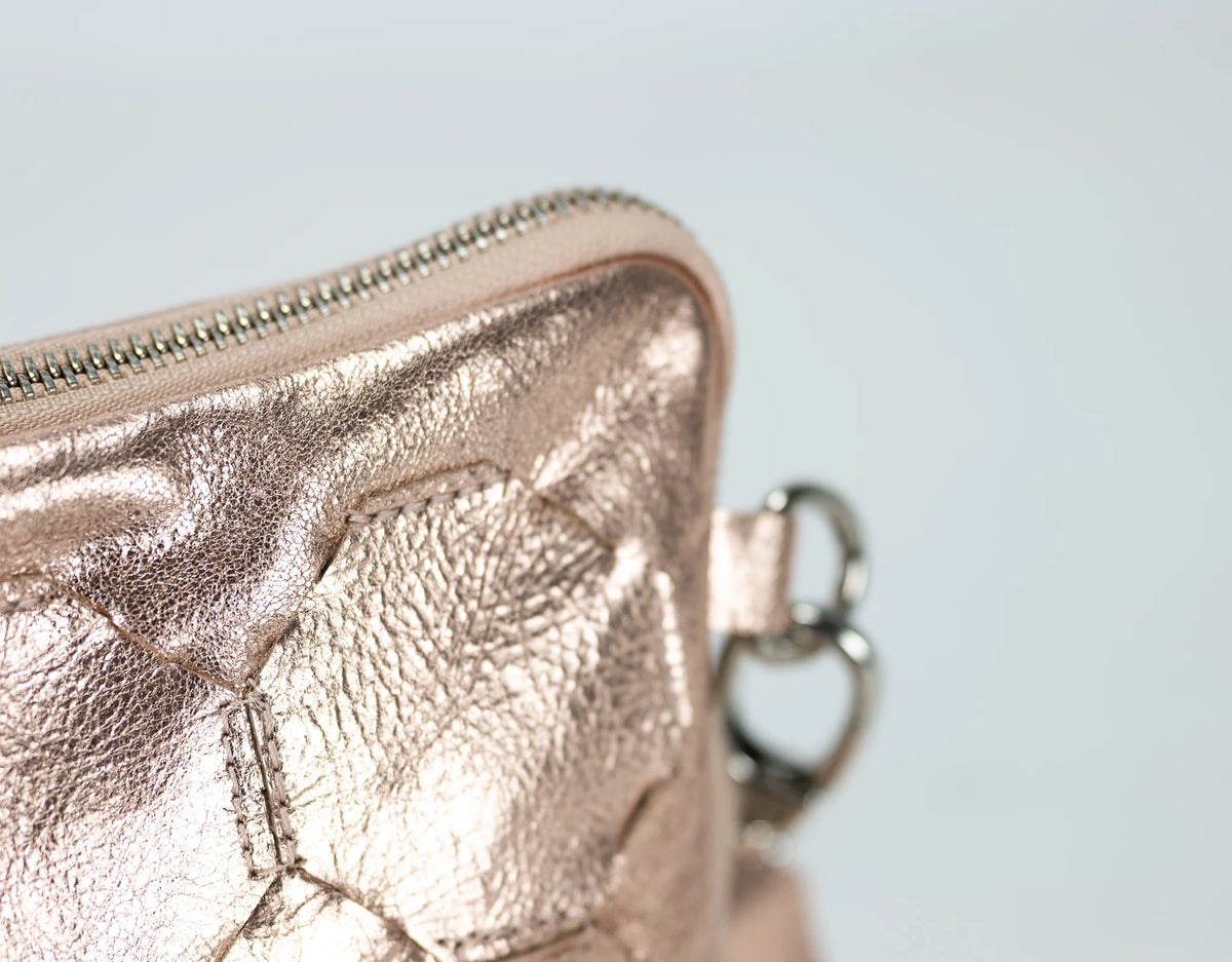 Athena Tablet Clutch - Rose Gold