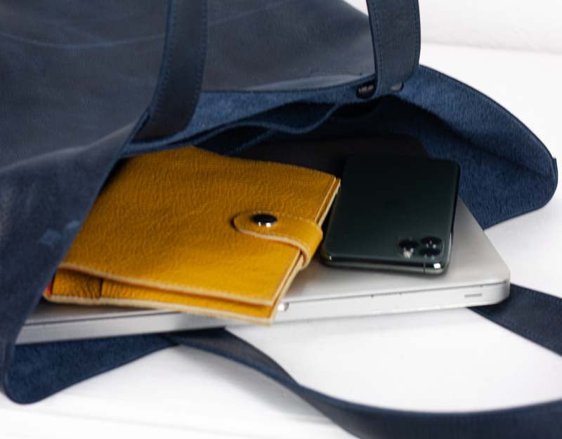 Iole wallet - Yellow pebbled leather - milloobags