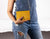 Iole wallet - Yellow pebbled leather - milloobags