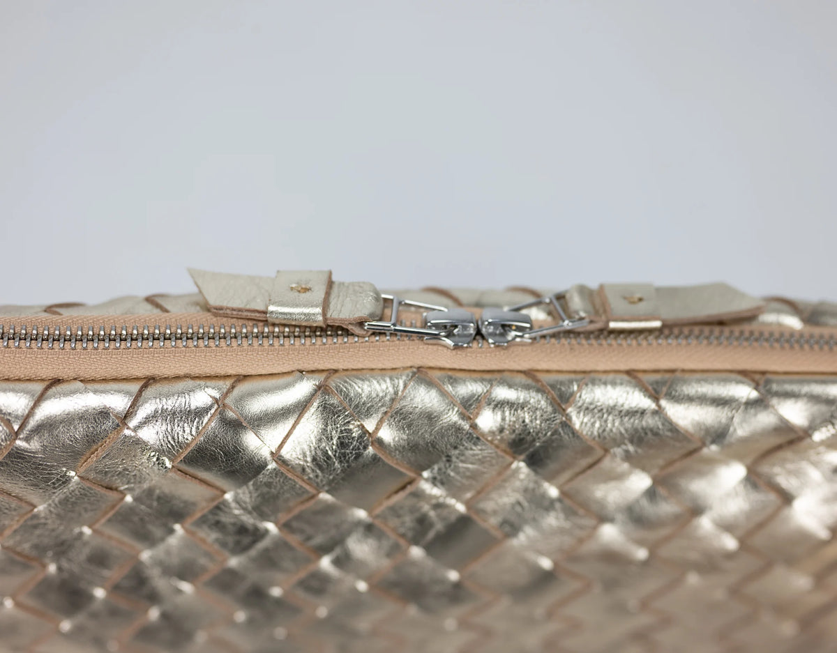 Athena Tablet Clutch - Yellow Gold