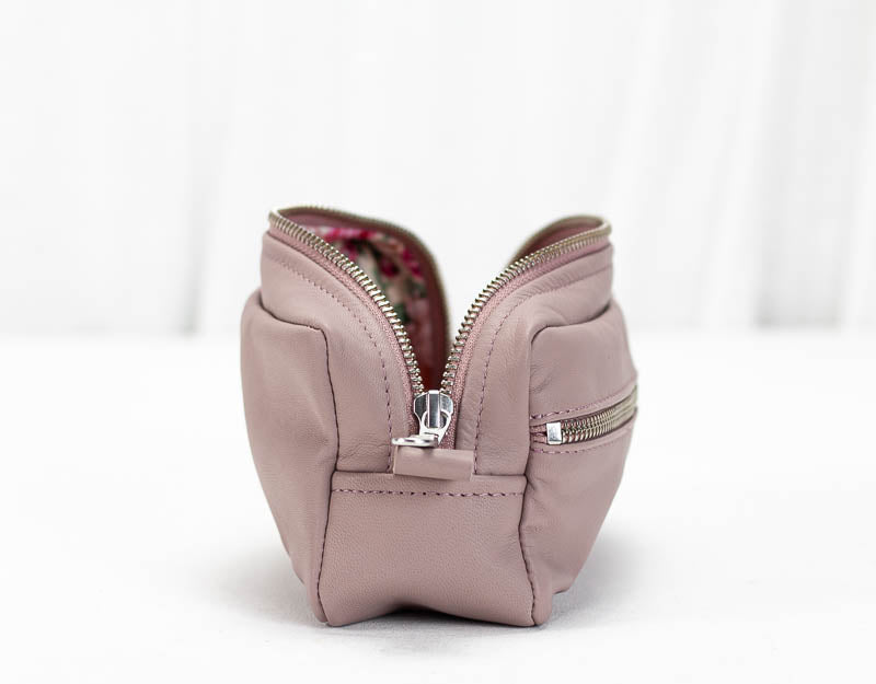Brick case - Beige pink leather