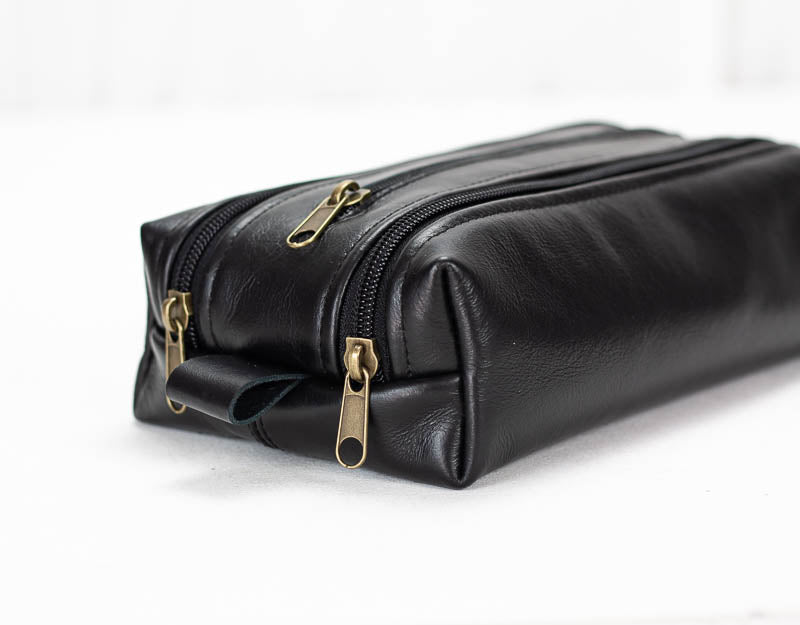 2Rec case - Black leather - milloobags