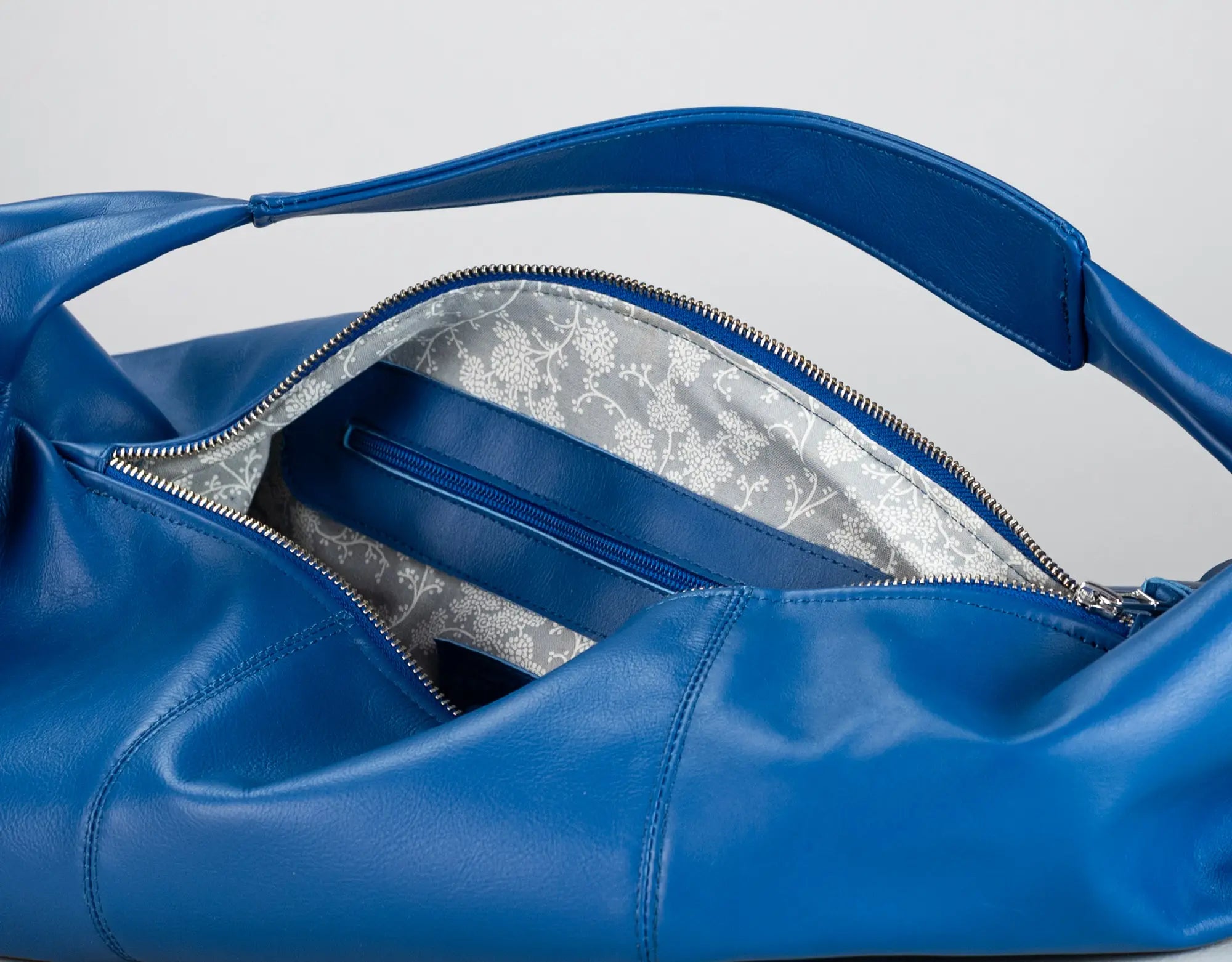 Kallia Mini Bag - Royal Blue Leather