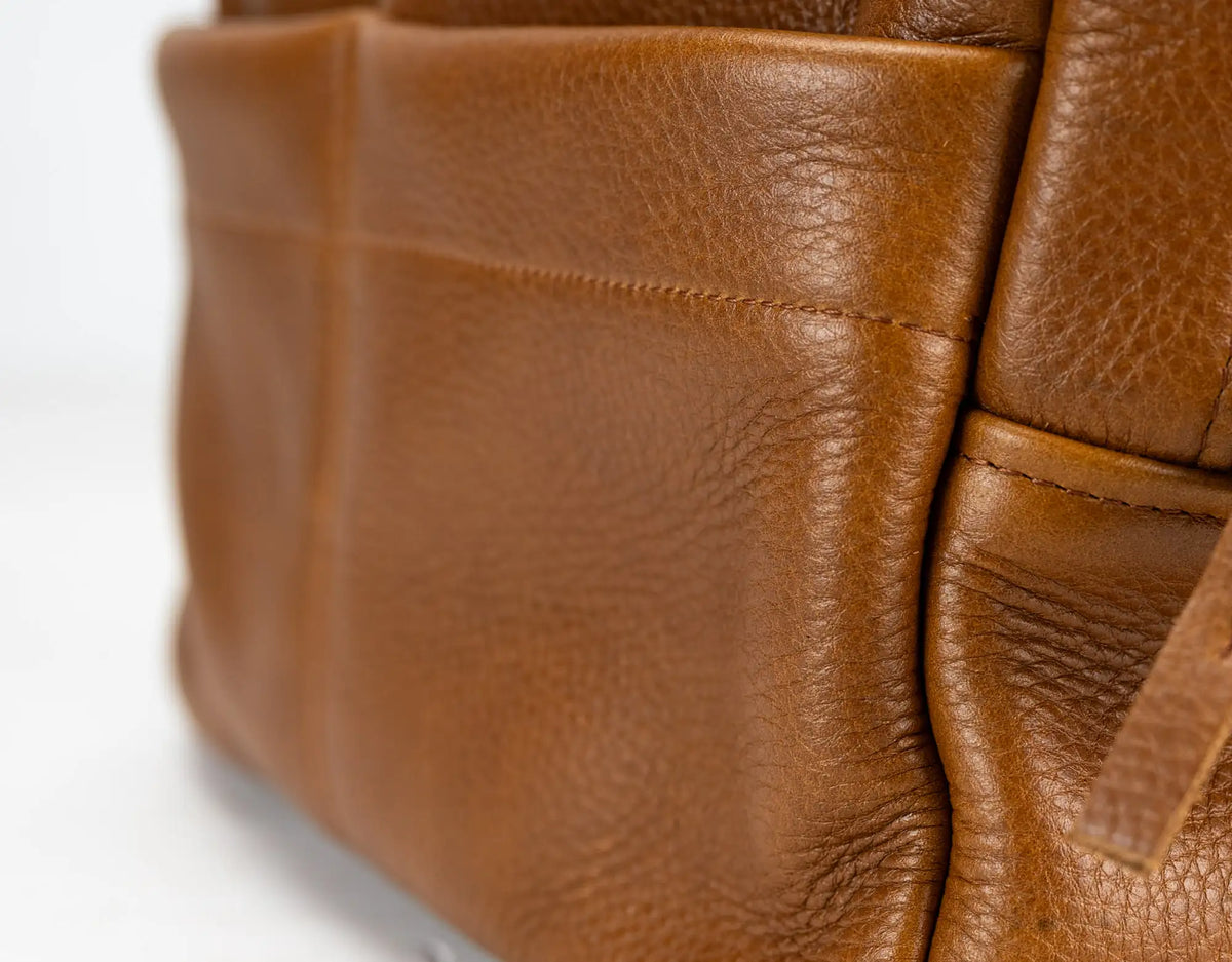 Ydra organizer - Brown leather