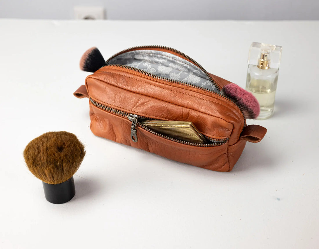 Brick case - Brown Leather