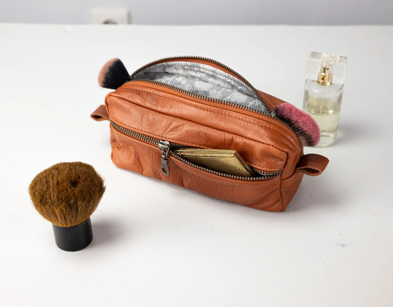 Brick case - Brown Leather
