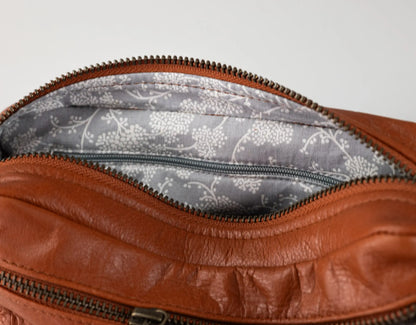 Brick case - Brown Leather