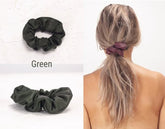 Genuine leather scrunchies - Various colors - milloobags