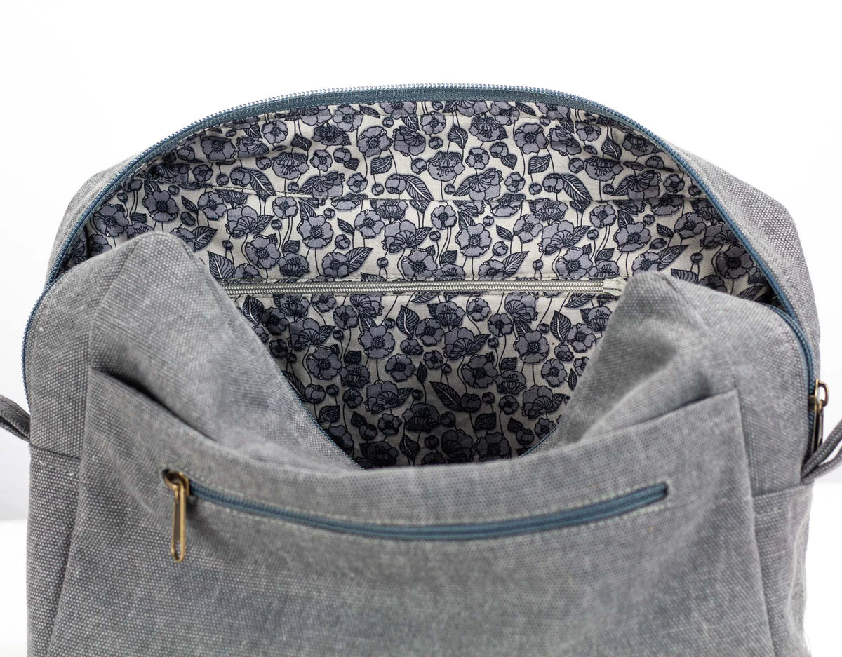 Ydra organizer - Grey canvas
