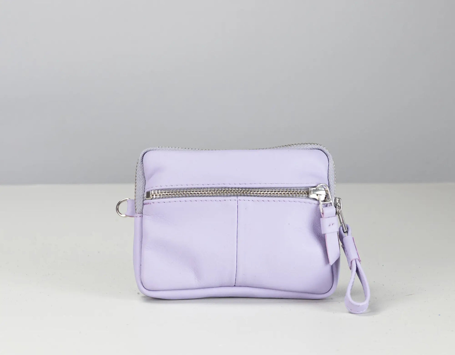 Antheia Mini wallet - Λιλά Δέρμα