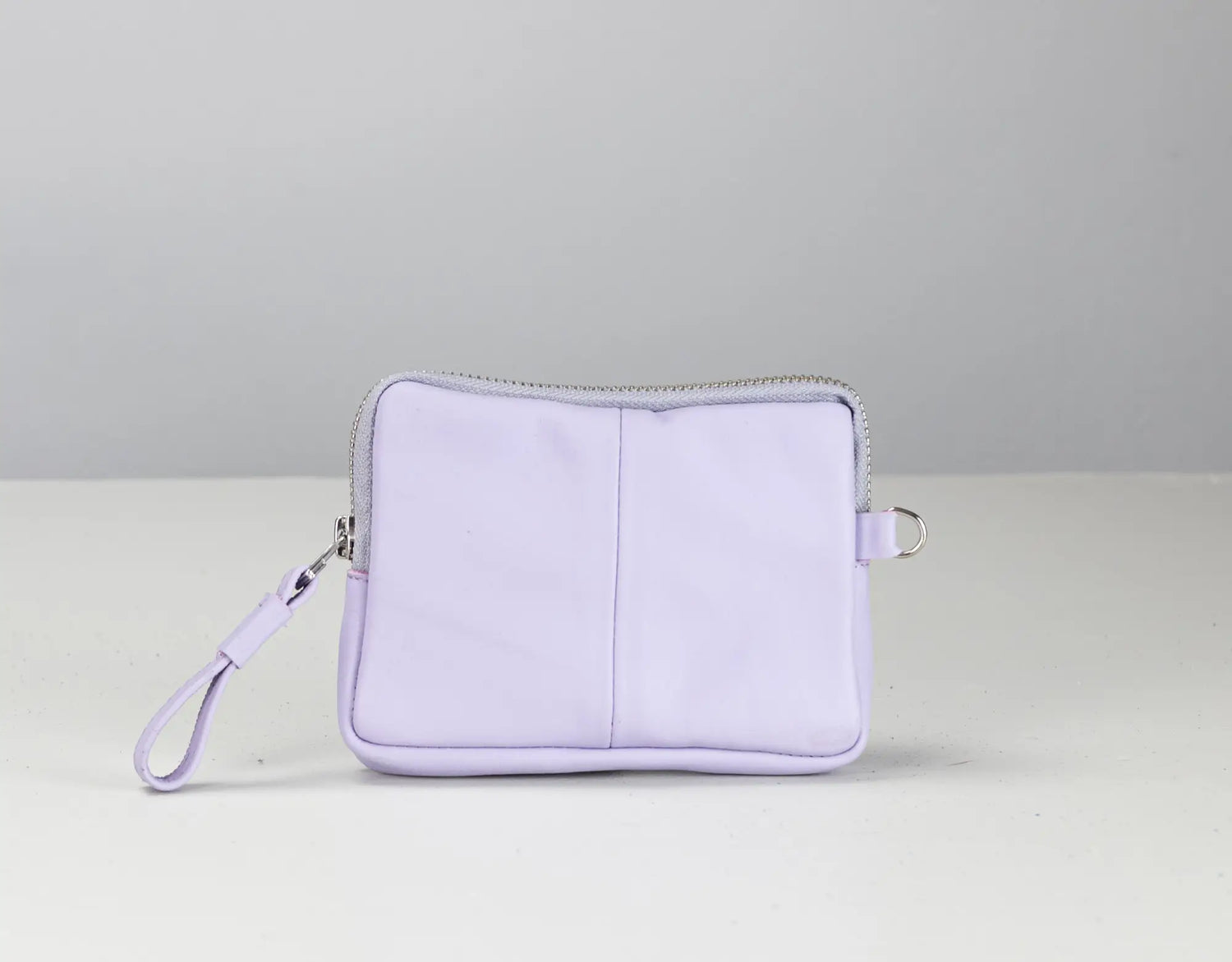 Antheia Mini wallet - Λιλά Δέρμα