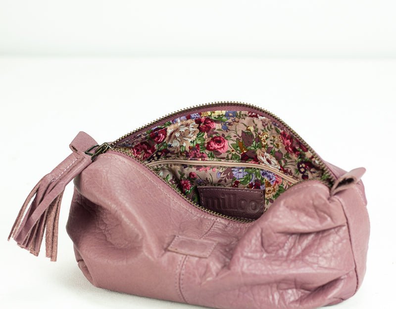Ariadne case - old rose pink leather (Copy) - milloobags