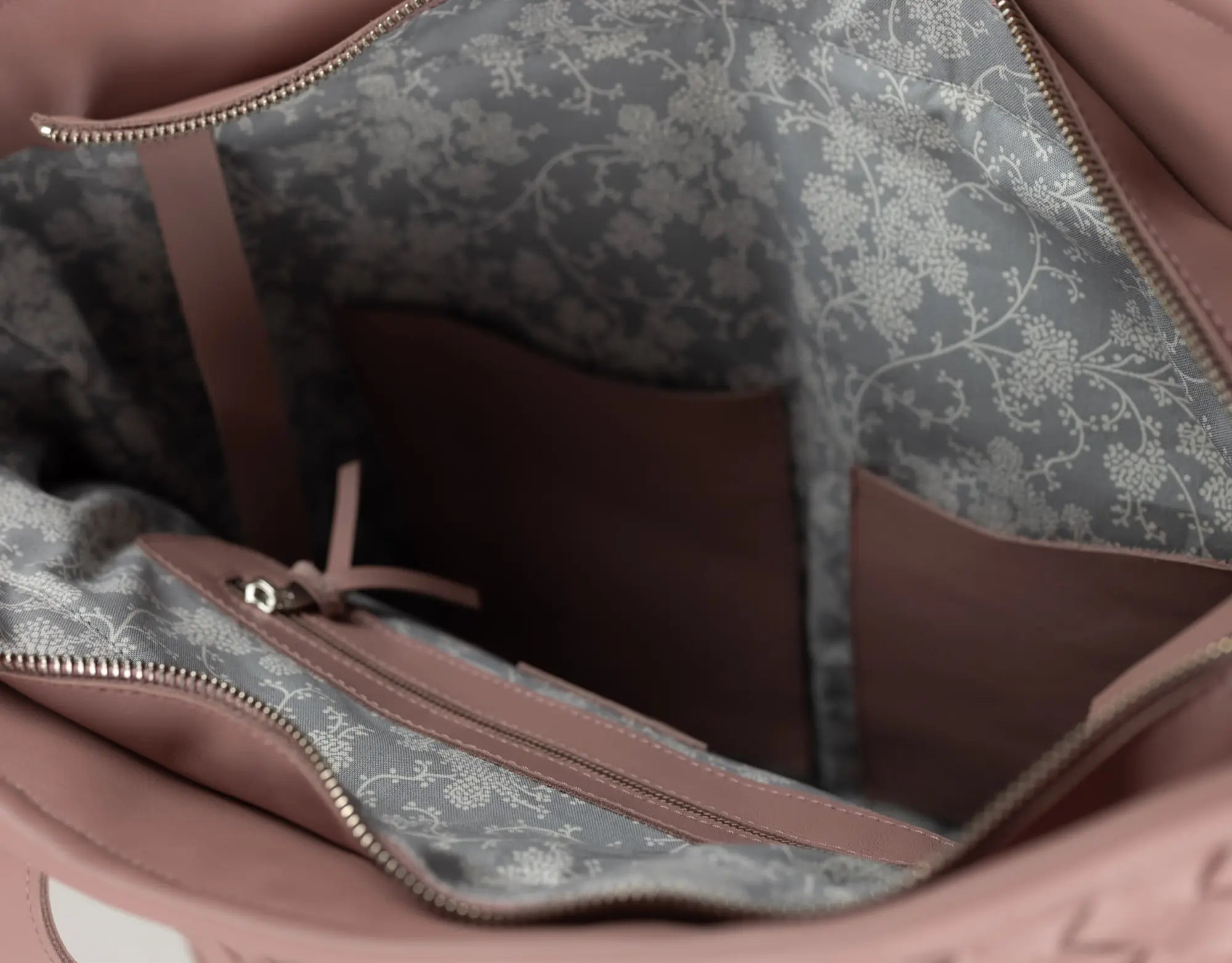Calisto Tote Bag - Pink Handwoven Leather