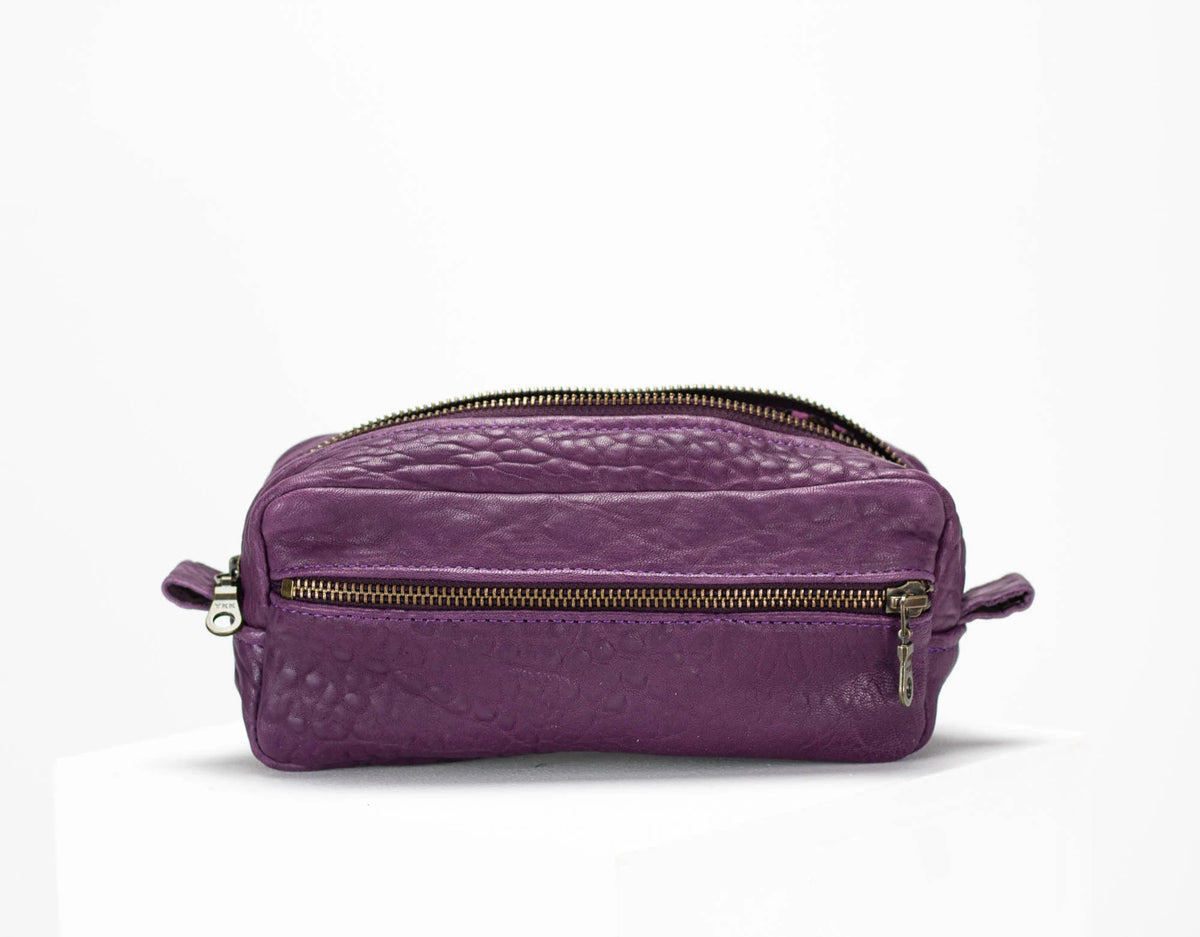 Brick case - Imperial purple leather