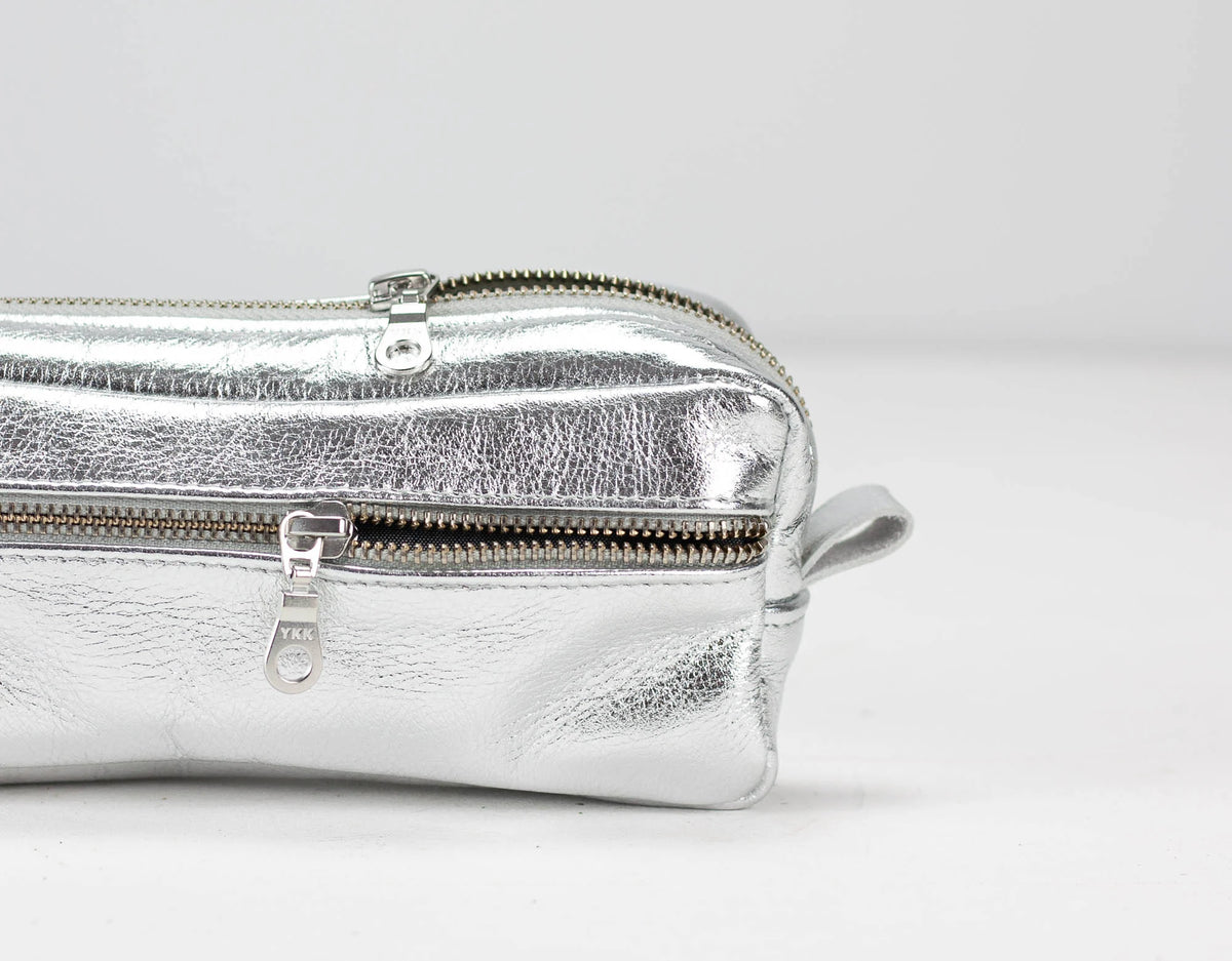 Brick case - Gold, Bronze or silver coated leather