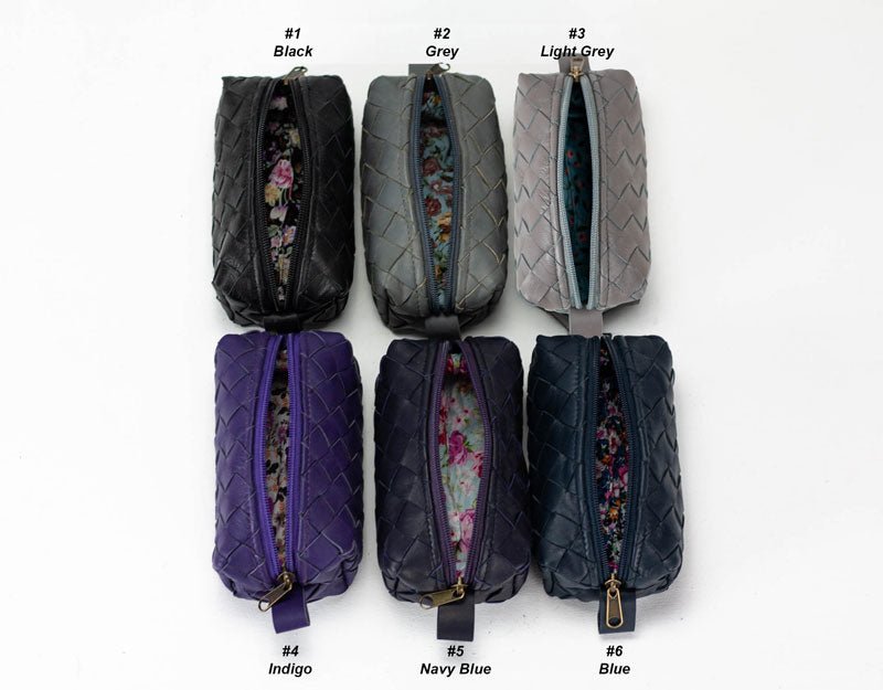 REC Mini case - Hand woven sheepskin in multiple colors - milloobags