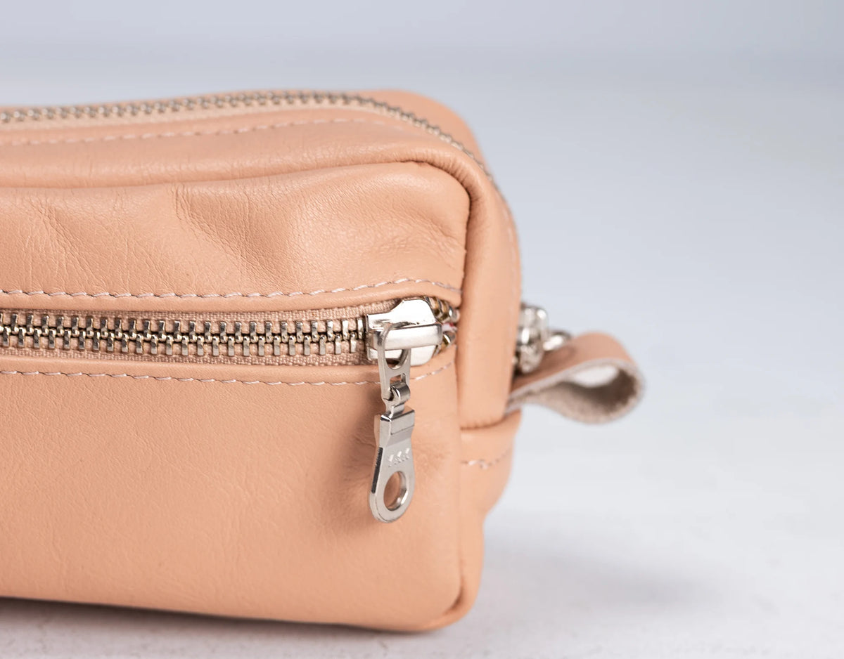 Brick case - Vintage Pink leather