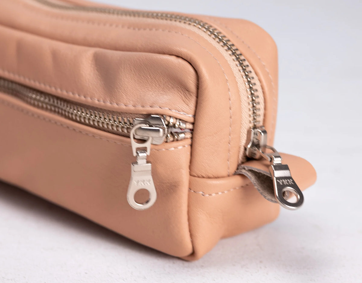 Brick case - Vintage Pink leather