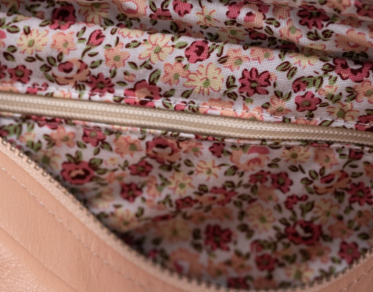 Brick case - Vintage Pink leather