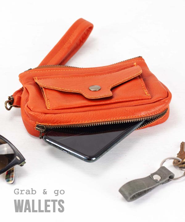 Leather wallets by milloobags