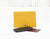 Iole wallet - Yellow pebbled leather - milloobags