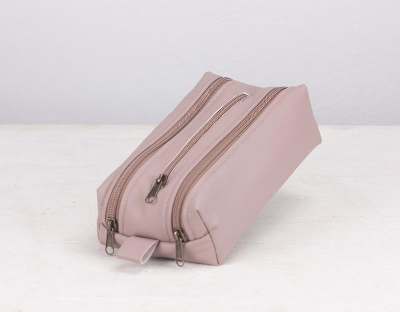 2Rec case - Pink beige leather - milloobags