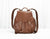 Artemis backpack - Spicy brown leather - milloobags