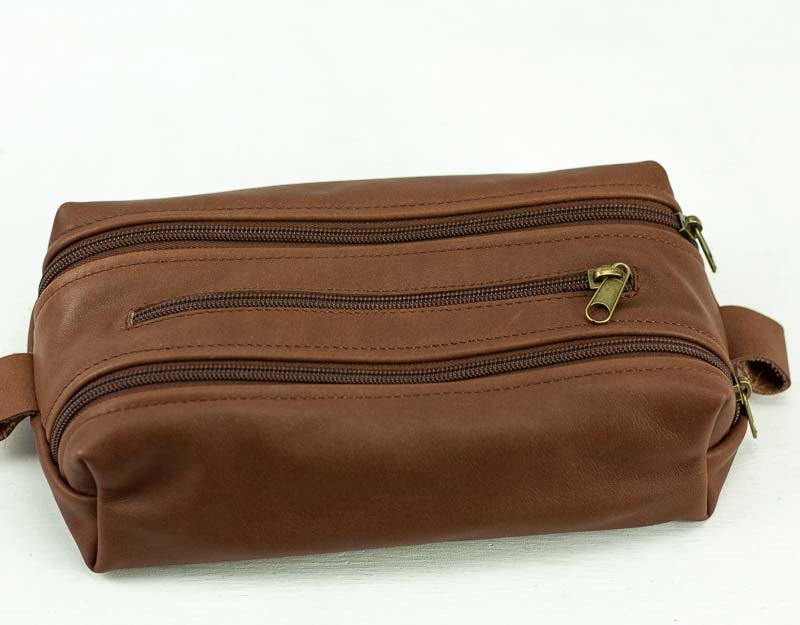 2Rec case - Chocolate brown leather - milloobags