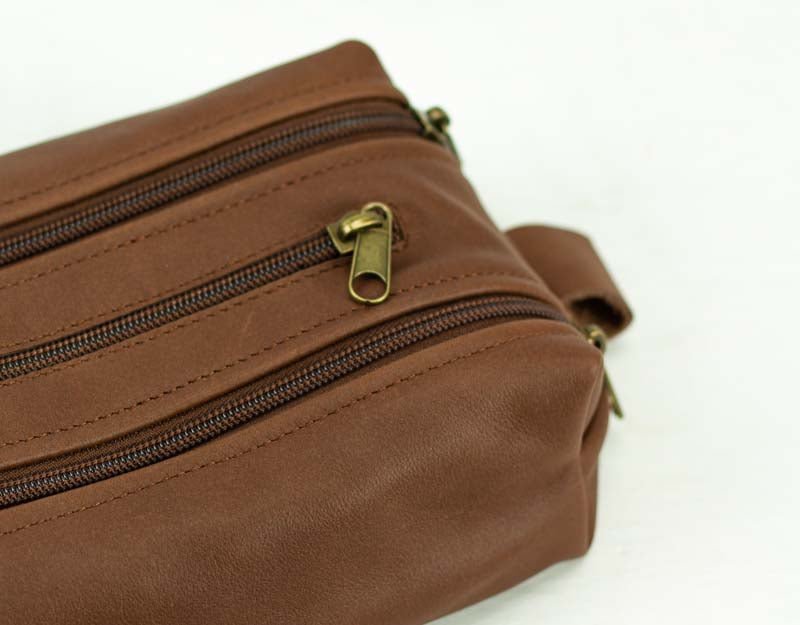 2Rec case - Chocolate brown leather - milloobags