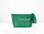 Helon clutch - Handwoven jade green leather - milloobags