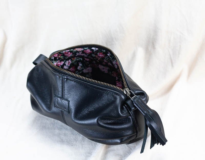 Ariadne case - Black leather - milloobags