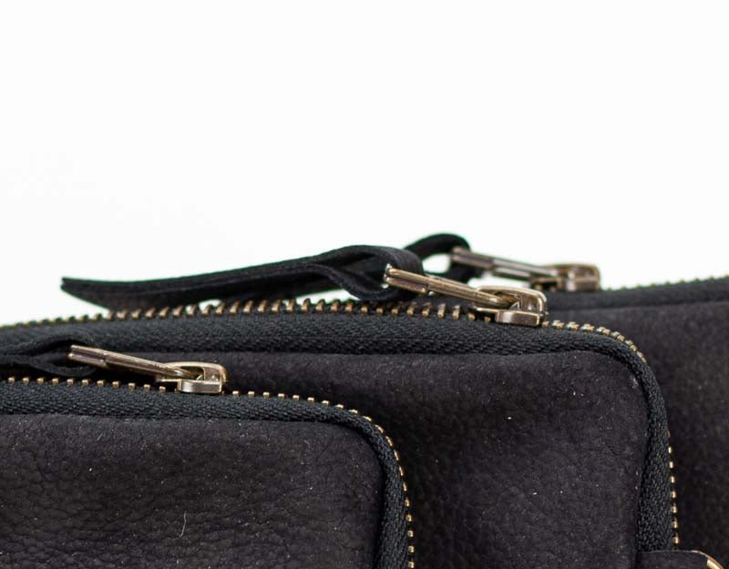 Myrto wallet - Nappa black leather - milloobags