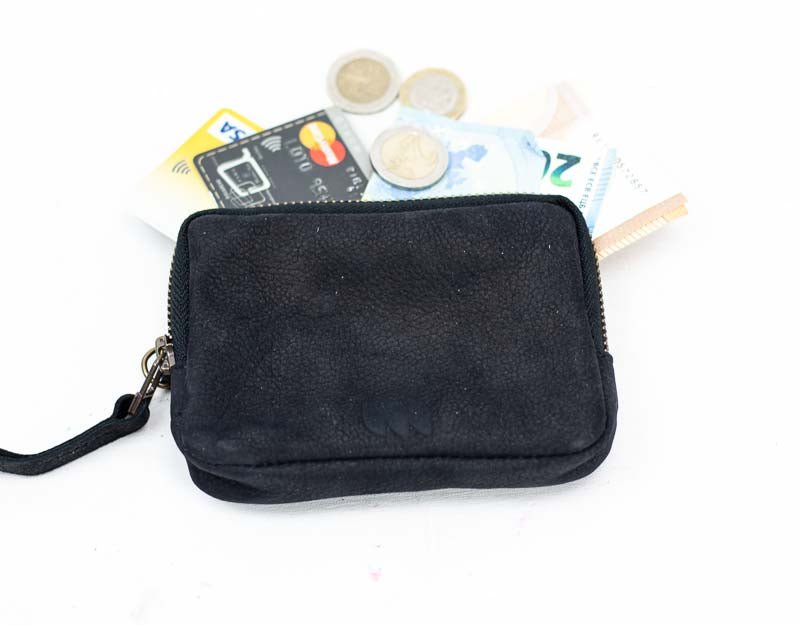 Myrto wallet - Nappa black leather - milloobags
