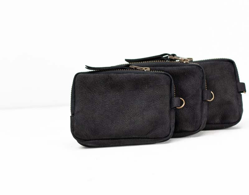 Myrto wallet - Nappa black leather - milloobags